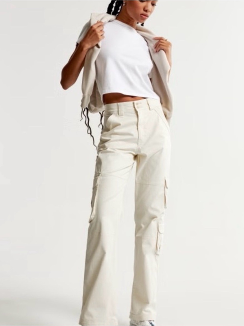 Abercrombie Curve Love Cargo Pants